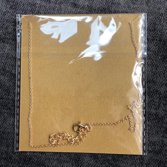 😃  Happy 14k gold dipped smile necklace - Picture 3 of 3